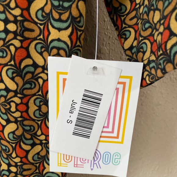 ⭐️10/$10 NWT Lularoe Julia Fit Bodycon Dress Small - Picture 4 of 6